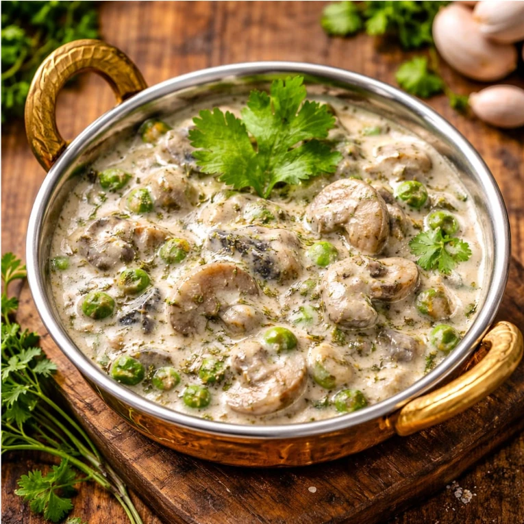 MUSHROOM METHI MALAI